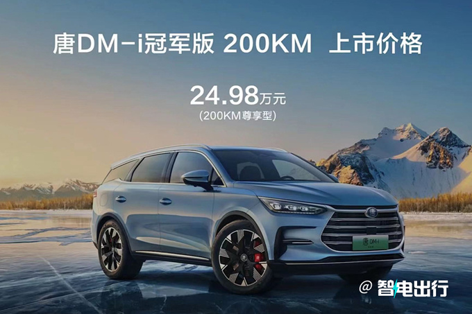 官降4.3万比亚迪新唐DM/EV售24.98万起 增多项配置-图13