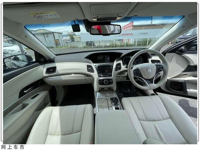 本田旗舰轿车实拍搭3.5L V6引擎/尺寸超宝马5系-图7