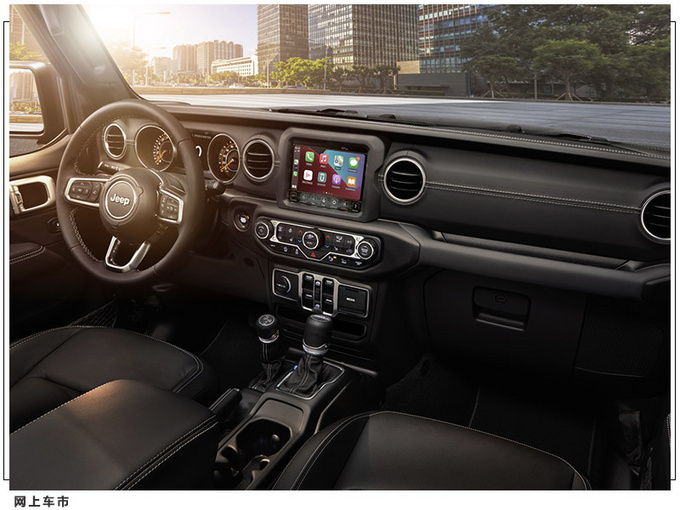 Jeep新款角斗士发售 搭V6引擎/配嵌入式中控屏-图5