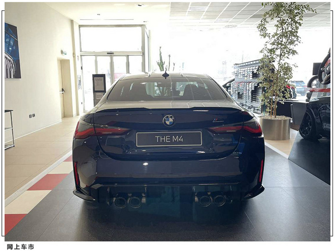 宝马全新M4实拍曝光 双肾格栅/动力超奥迪RS5-图4