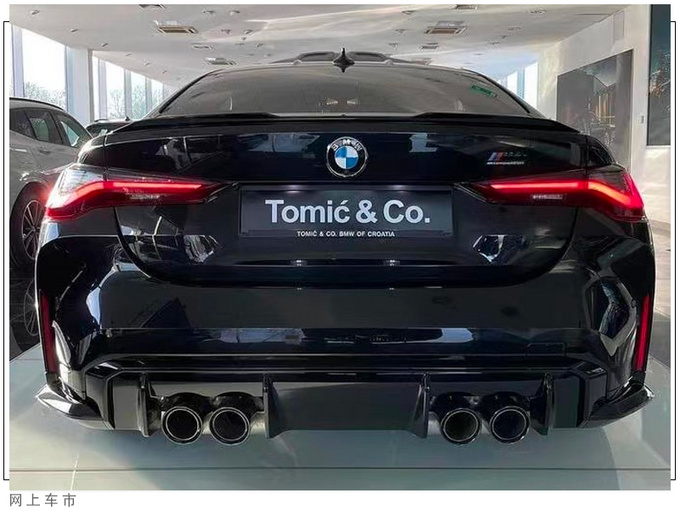 宝马全新M4进店实拍搭3.0T引擎/配碳纤维套件-图3