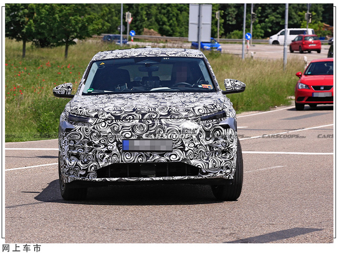 奥迪全新SUV实车曝光全新家族式造型/2022年亮相-图2