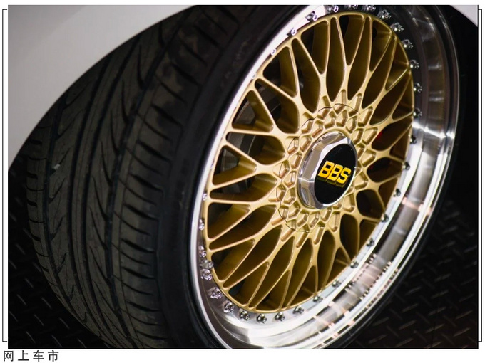 全新高尔夫GTI改装版 换装经典BBS轮毂/配专属涂装-图6