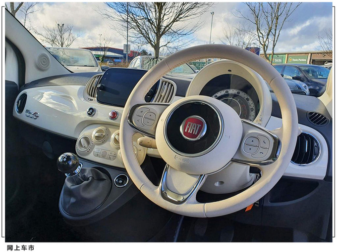 菲亚特500敞篷版实拍复古外观设计/折叠软顶敞篷-图6