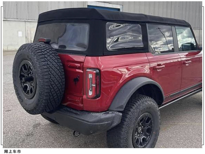 福特Bronco实拍曝光入门搭2.3T/前脸酷似坦克300-图2