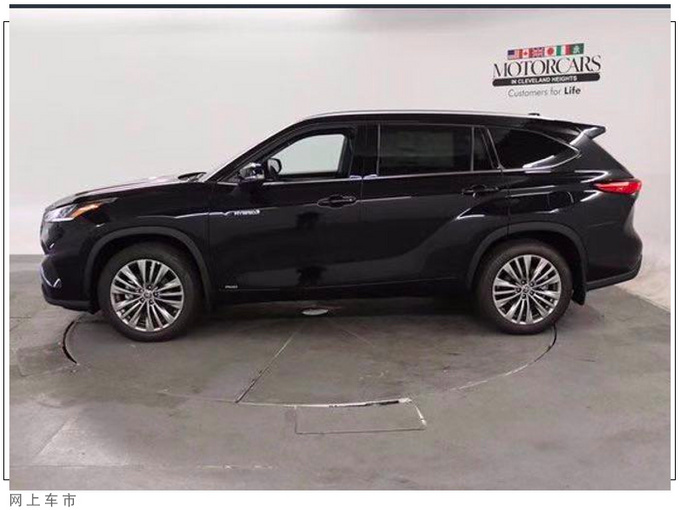 丰田全新汉兰达实拍搭2.5L混动/动力超途观L-图2