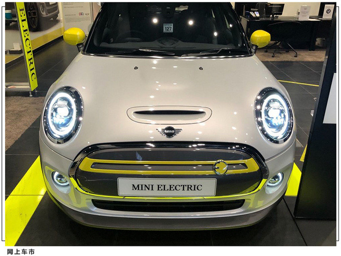 MINI电动版进店实拍特殊造型轮毂/长城在华生产-图5