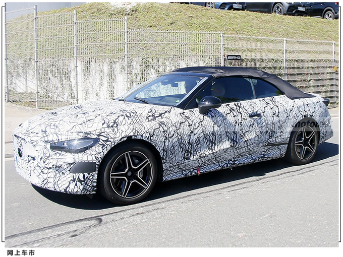 奔驰全新敞篷跑车CLE曝光搭1.5T引擎/明年发布-图2