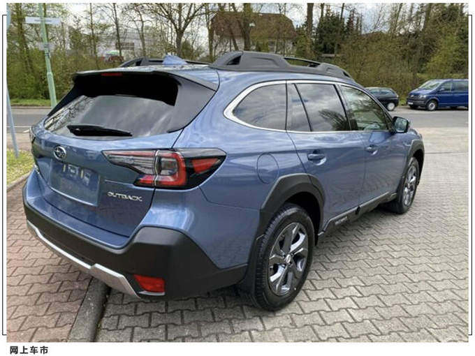 斯巴鲁新款傲虎实拍曝光 搭2.5L/配大尺寸中控屏-图3