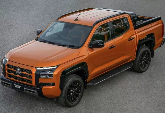 三菱2024款Triton定制版赛道版曝光造型比猛禽霸气-图9