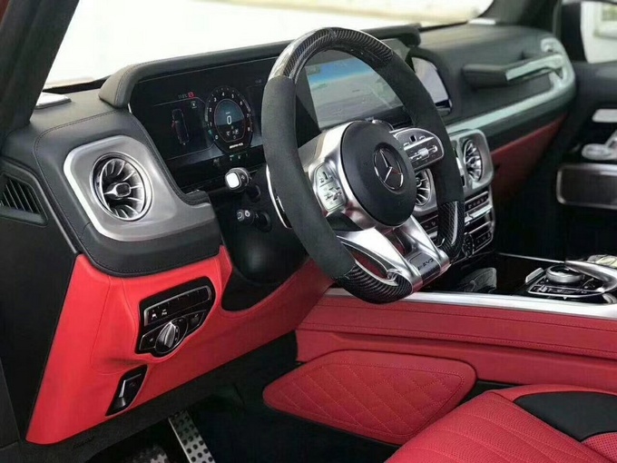 国内唯一一台红色现车 19款欧规奔驰G63-图8