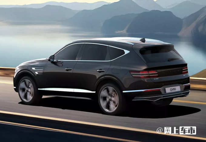 捷尼赛思GV80轿跑版发布车身尺寸加长/pk宝马X6-图4