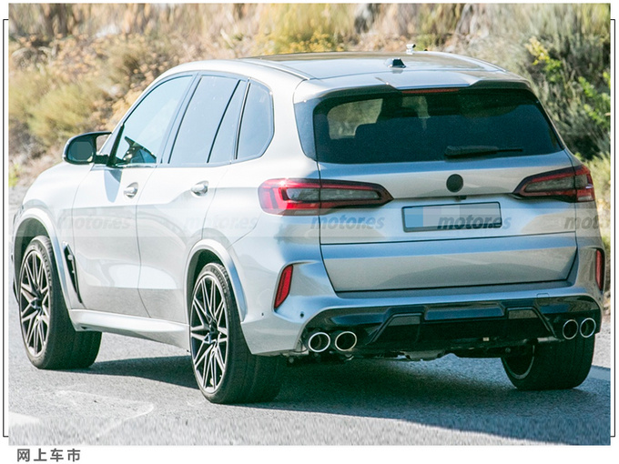 宝马中期改款X5高性能版搭4.4T/外观造型升级-图6