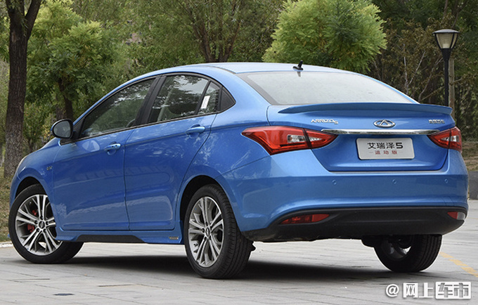 奇瑞艾瑞泽5将推高性能版搭1.6T发动机动力更强-图3