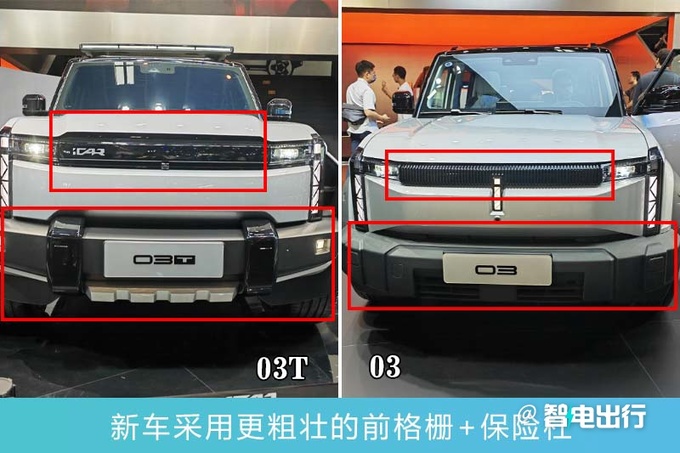 奇瑞iCAR 03T正式亮相配越野套件 續(xù)航超500km-圖1