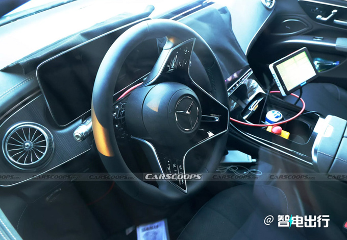 奔驰改款EQS预告图曝光升级燃油车同款外观-图5