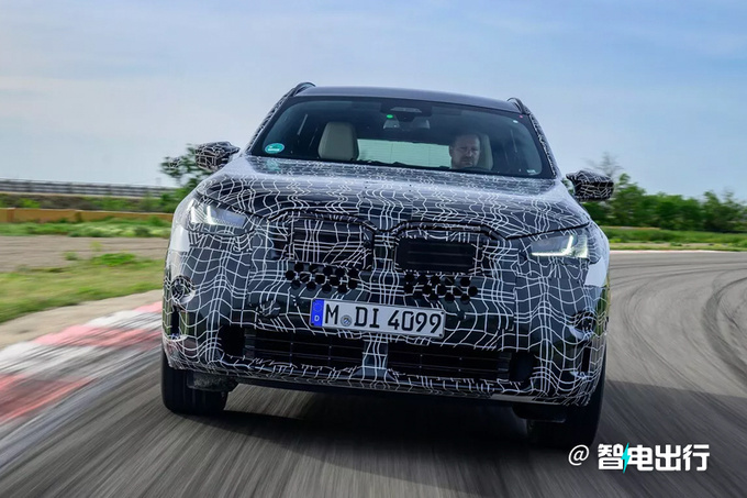 寶馬全新一代X3 M套件版實車曝光造型酷似5系-圖2