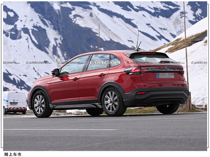 大众新款SUV无伪路试照外观酷似途观轿跑版-图5