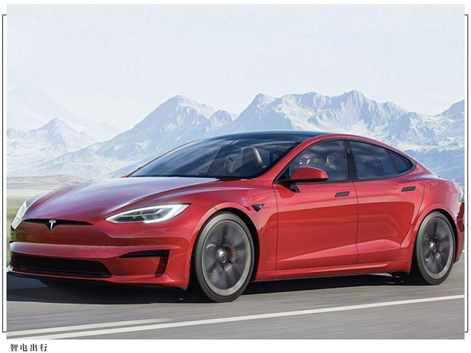 特斯拉新Model S曝光前脸调整/Taycan同款头灯-图3