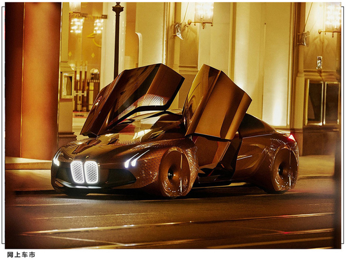 宝马概念车VISION NEXT 100激光大灯/划时代设计-图8