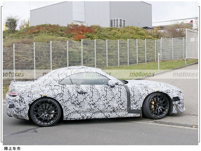 奔驰全新SL路试谍照 或搭4.0T引擎/AMG GT同平台-图5