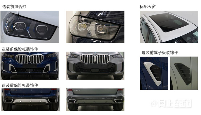 宝马国产新款X5实车曝光2.0T/3.0T动力大幅提升-图4