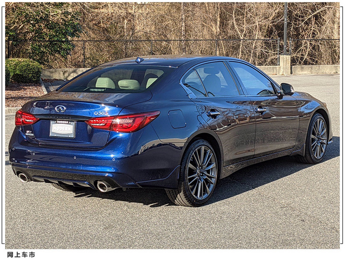英菲尼迪Q50标轴版实拍搭3.0T引擎/配碳纤维内饰-图3