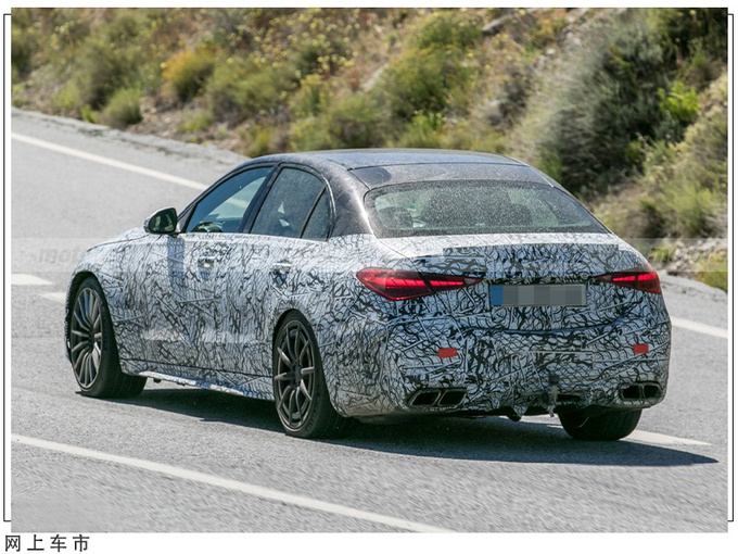 奔驰全新一代C63搭2.0T四缸机/内饰换斜面大屏-图8