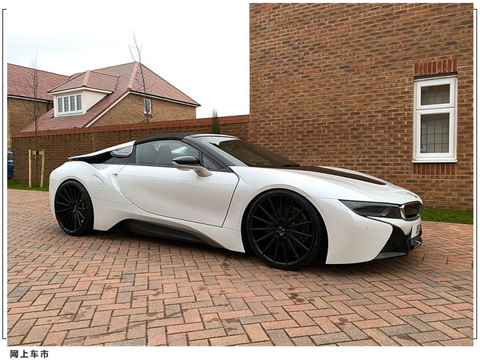 宝马i8敞篷版实拍搭1.5T插混/前卫剪刀门造型-图2