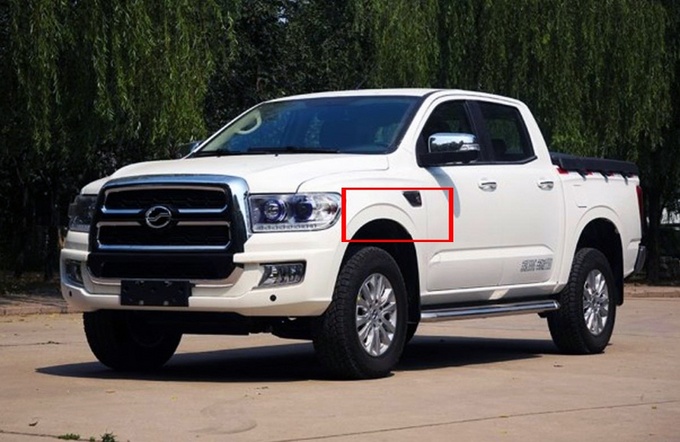 中兴领主G9大皮卡曝光搭载2.5T/2.4T两种动力-图2