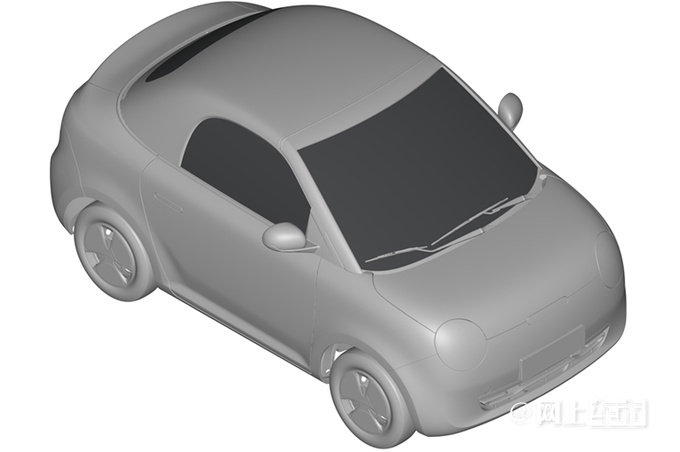 长安Lumin敞篷版曝光预计卖9万 PK五菱MINIEV-图2