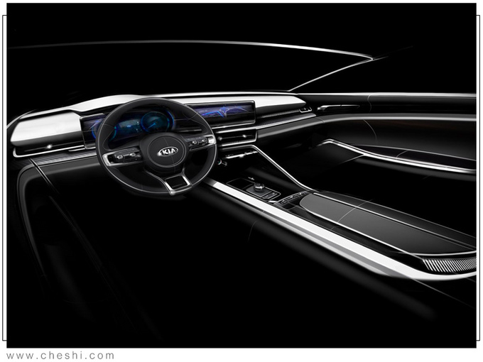 起亚全新K5官图曝光下月上市/配太阳能车顶-图4