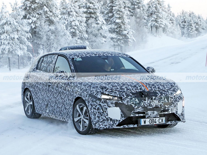 全新标致308冬季测试 增混动系统/驾控更智能-图1