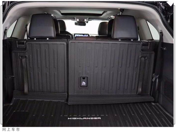 丰田全新汉兰达实拍搭2.5L混动/动力超途观L-图7