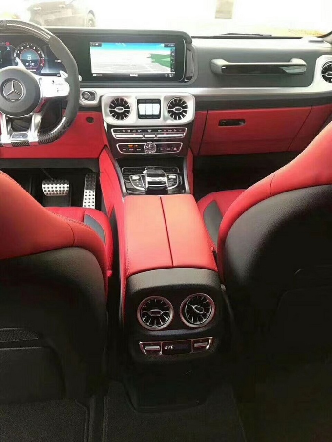 国内唯一一台红色现车 19款欧规奔驰G63-图5