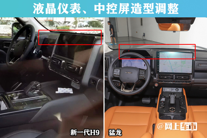 哈弗新一代H9实车曝光 搭三种动力 明年上市-图4