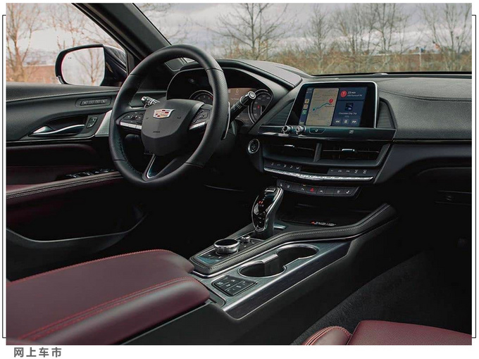 凯迪拉克全新CT4-V实车街拍动力媲美奥迪RS3-图5