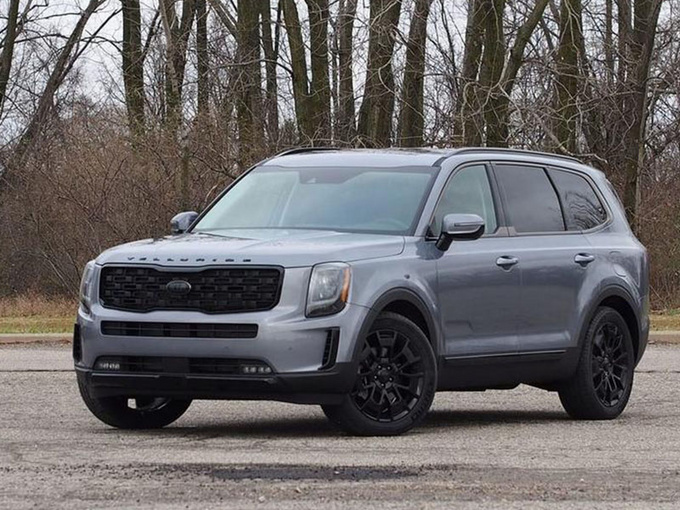 起亚全新中大型SUV实拍 搭3.8L/配悬浮式中控屏-图1