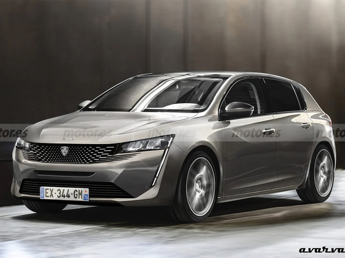 标致全新一代308曝光外观翻新/搭1.2T发动机-图1