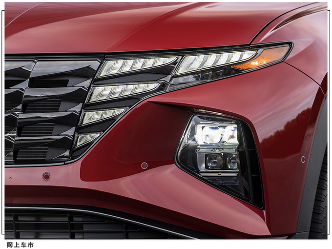 现代全新途胜即将上市 搭2.5L/全新S级同款中控屏-图5