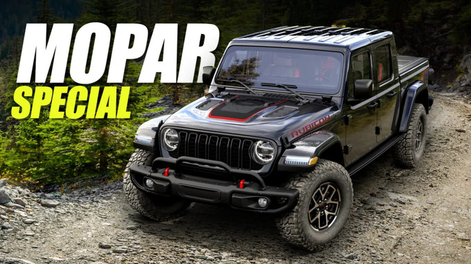 最具越野力的中型皮卡Jeep推Mopar角斗士限量款-图1