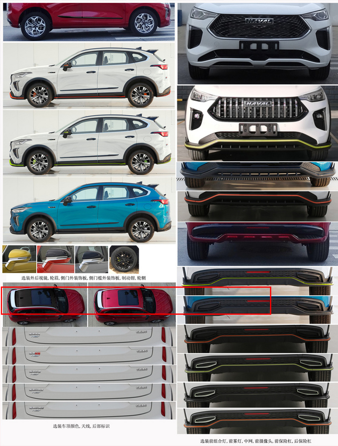 哈弗全新SUV赤兔新版本 搭1.5L油电混动油耗更低-图3