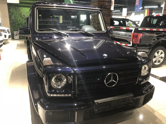 奔驰G500稀有蓝港口仅一台 图赏细节亮点-图1