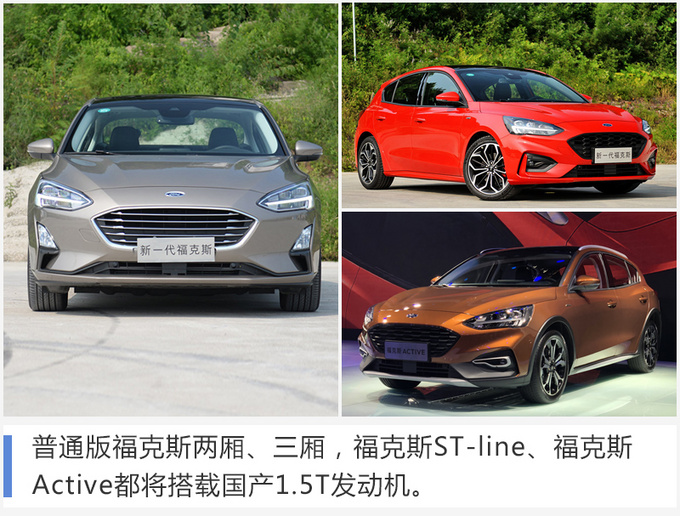 福特福克斯家族换国产1.5T 功率下降至128kW-图3