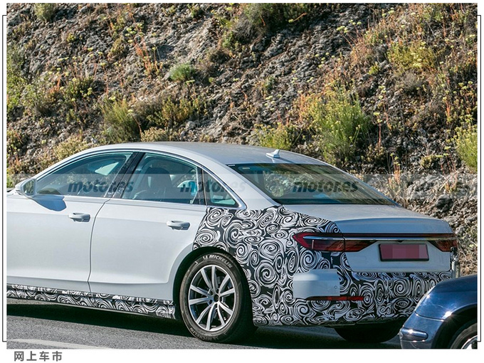 奥迪新款A8路试曝光9月亮相/增推入门级车型-图5