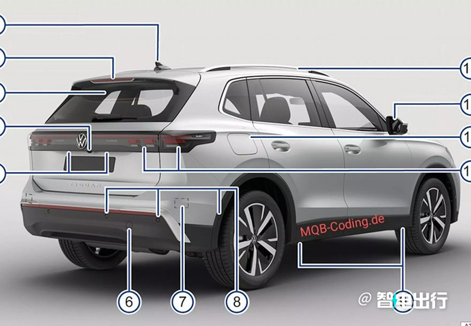大众新款途观实车曝光最快下月全球首发/内饰翻新-图2