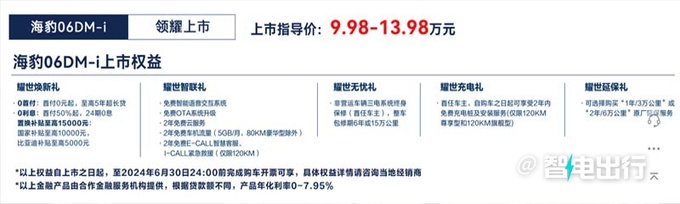 比亞迪海豹06 DM-i售9.98萬起滿油滿電續航2100km-圖2