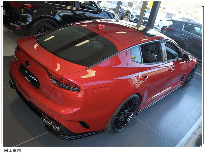 起亚大号K5轿跑版实拍 搭3.3T/溜背造型设计-图3