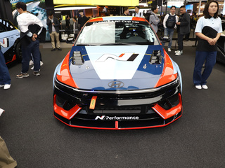 北京现代 赛车 蓝
