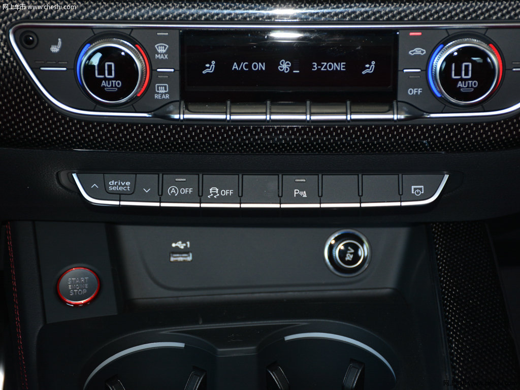 岩浆红奥迪s5 2020款 s5 3.0tsportback内饰中控图片(39/56)_网上车市